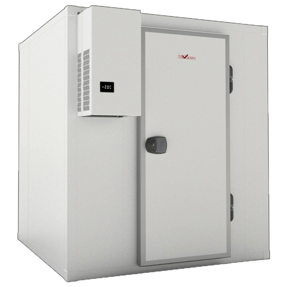 ISO 60-kamer met unit, interne afmetingen 1830 x 1630 x 2030 mm (6,06 m³)