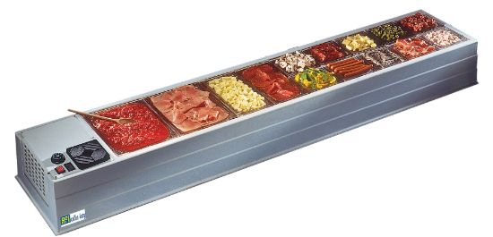 Saladettes réfrigérées à poser — PR10/3
