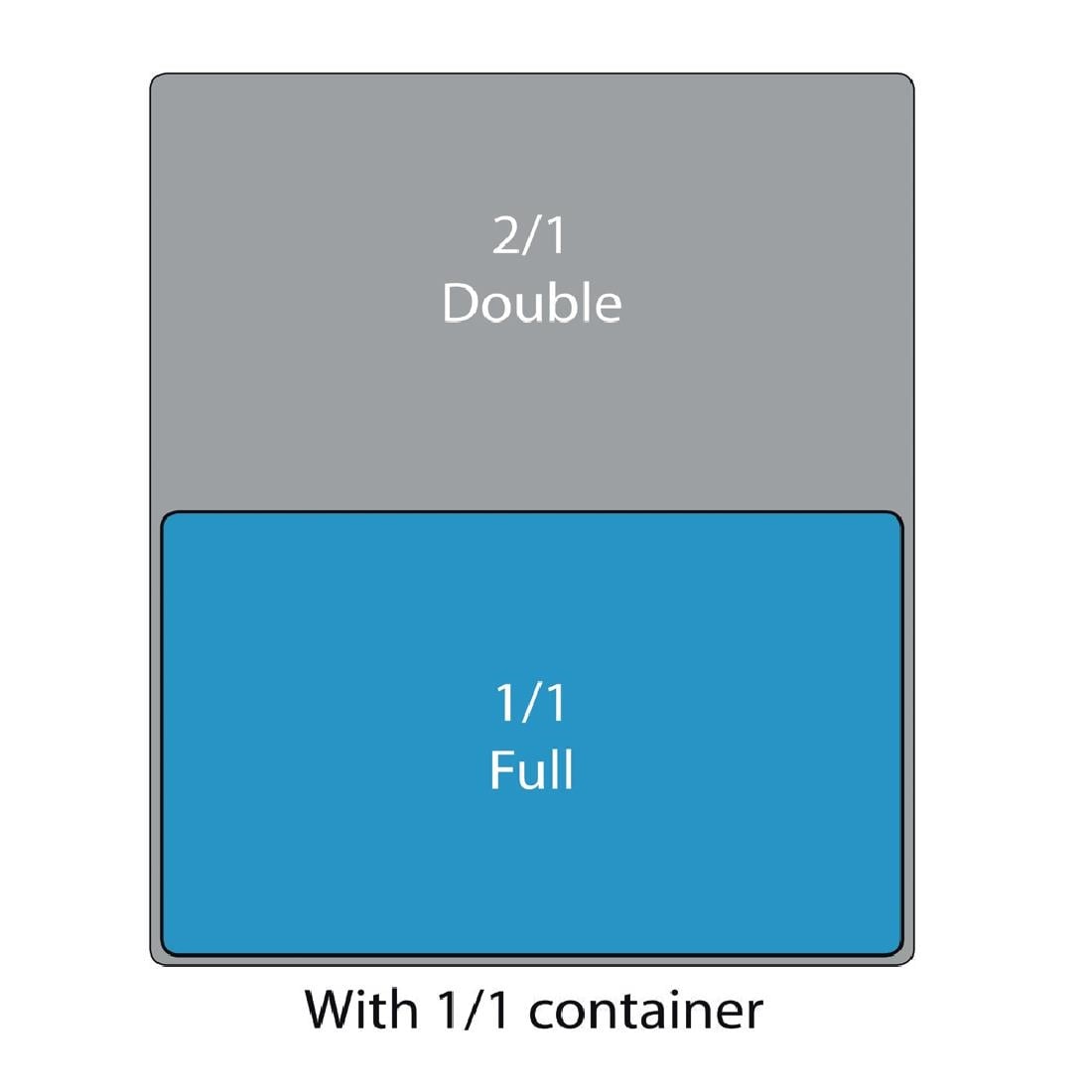 Bac inox perforé GN 1/1 Matfer Bourgeat 100mm — K141