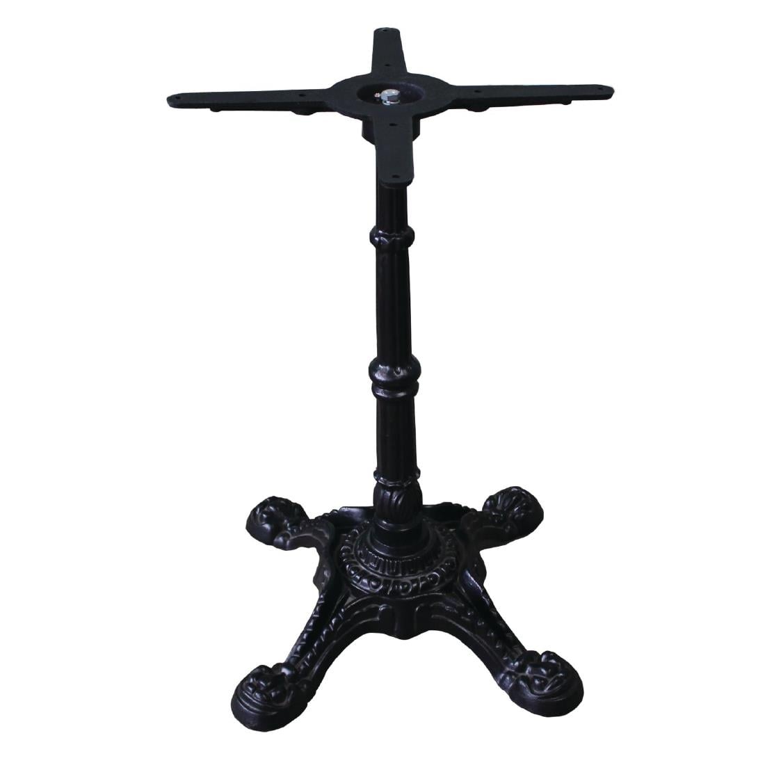 Pied de table décoré en fonte Bolero — CE155
