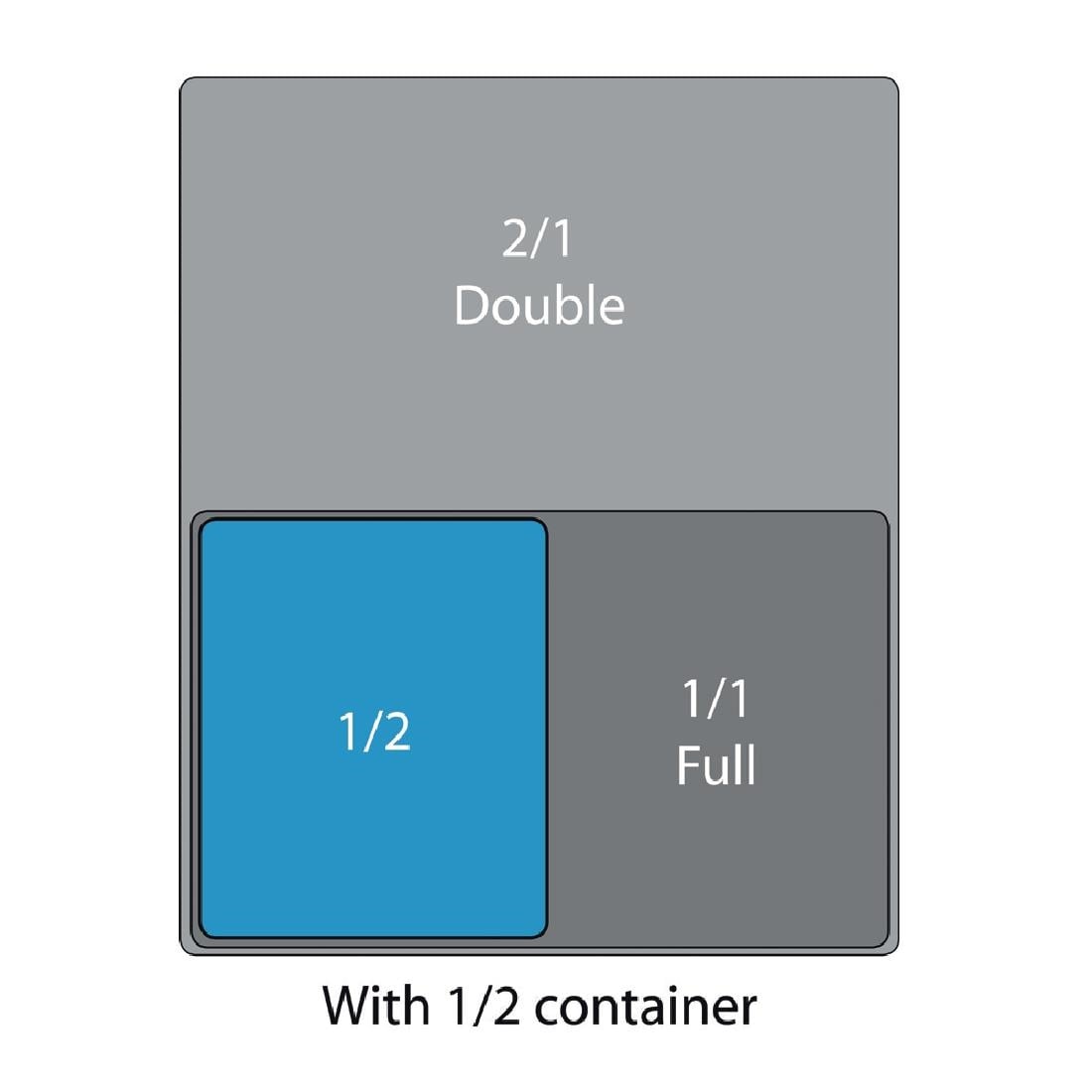 Bac professionnel antiadhésif Vogue GN 1/2 65mm — CS756