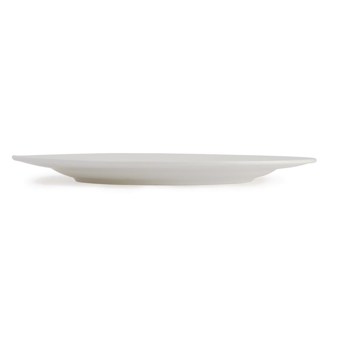 Assiettes Rondes À Bord Large Olympia Lumina 270mm (lot de 4) — CD625