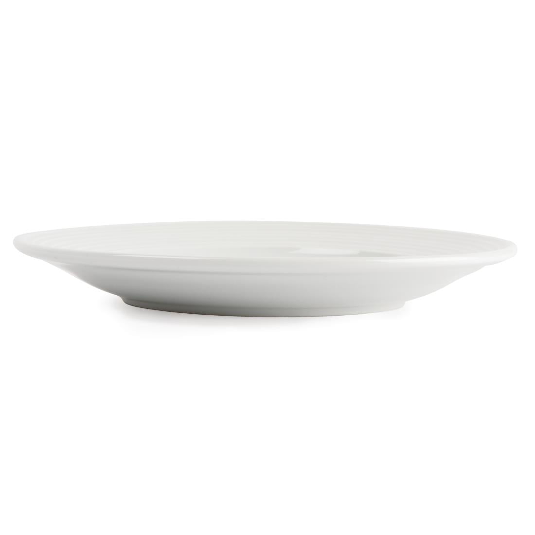 Assiettes à bord large Olympia Linear 165mm (lot de 12) — U089