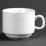 Tasses à thé empilables Olympia Linear 200ml (lot de 12) — U084