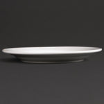 Assiettes à bord large Olympia Linear 200mm (lot de 12) — U090
