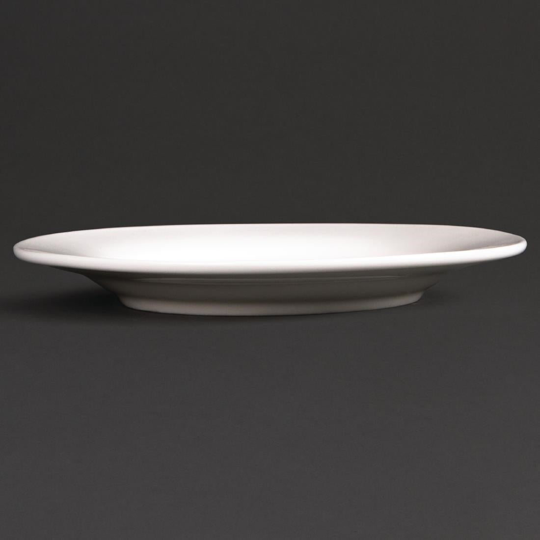 Assiettes Rondes À Bord Large Olympia Lumina 150mm (lot de 6) — CD621