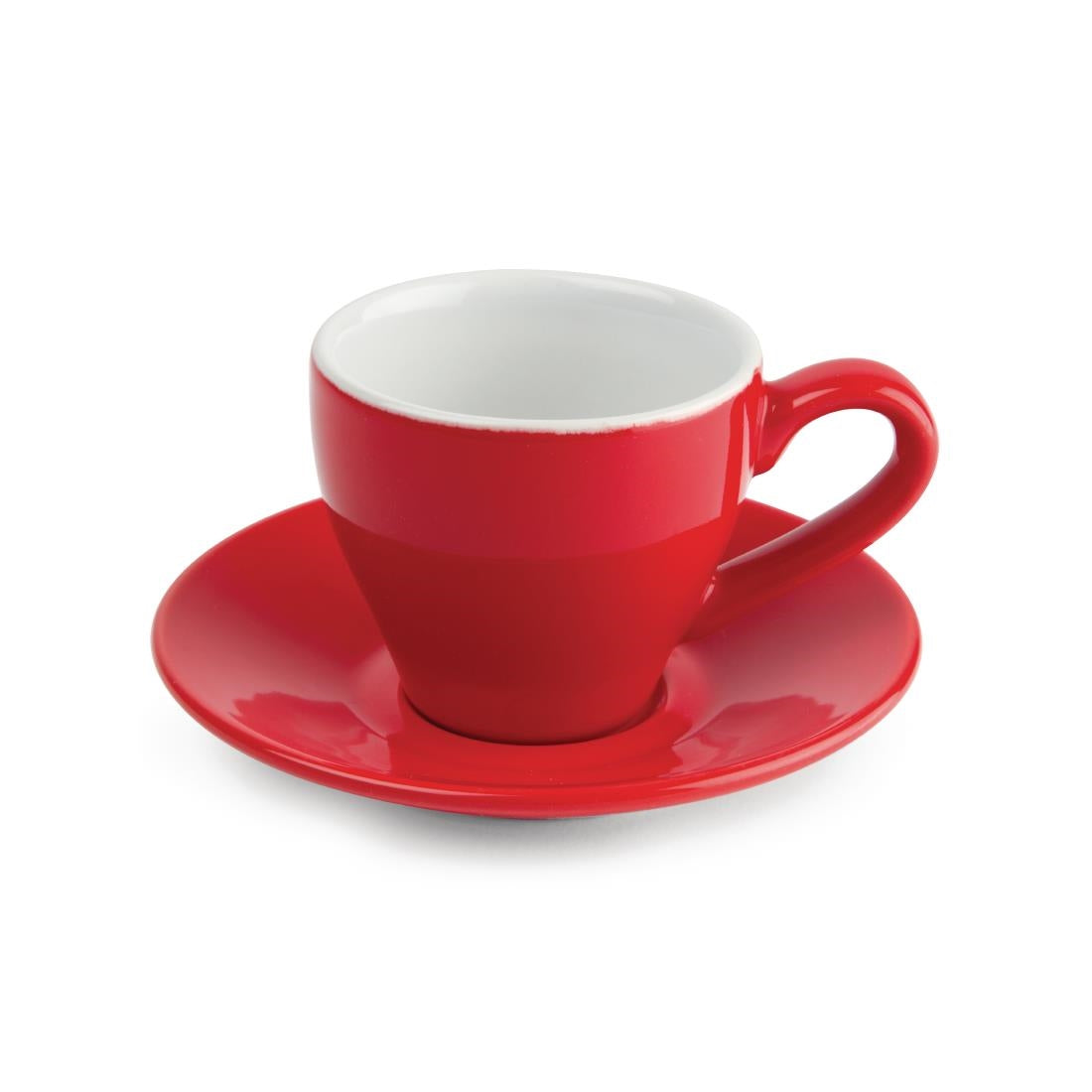 Soucoupes pour tasses espresso Olympia Café rouges (Lot de 12) — GK085