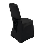Housse de chaise de banquet Bolero noire — DP923
