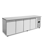 Gekoelde Werkbank 4-deurs – 2230 x 700 x 850 mm