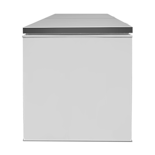 Professionele Diepvrieskist 610L – RVS Deksel & Witte Binnenkuip