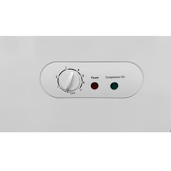 Professionele Diepvrieskist 610L – RVS Deksel & Witte Binnenkuip