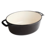 Grande cocotte ovale noire Vogue 6L — GH310