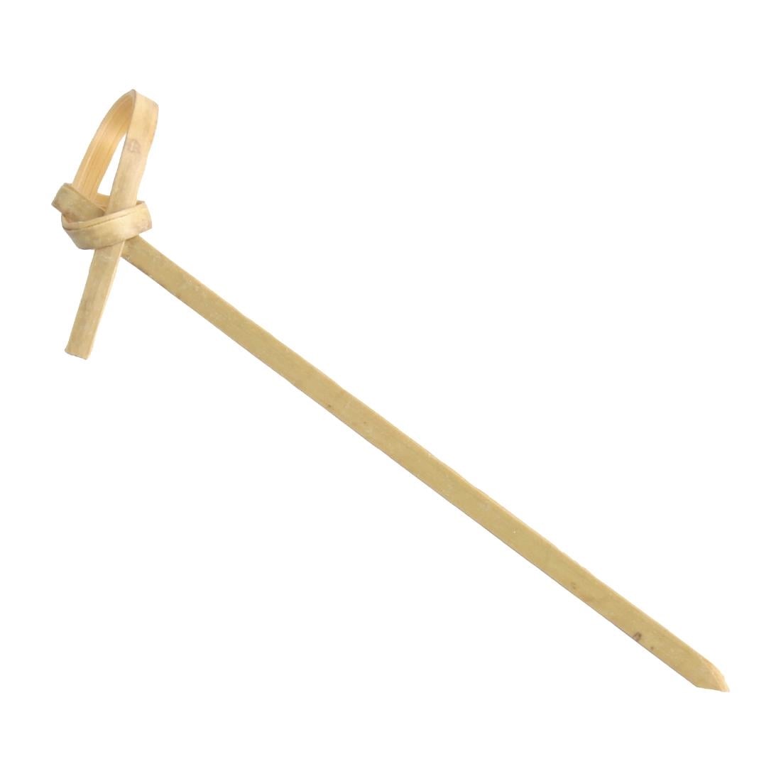 Piques boucles bambou Fiesta Compostable 90mm (lot de 100) — DK396
