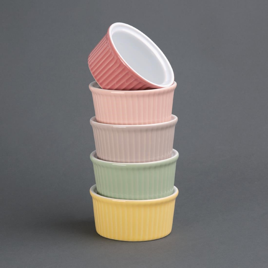 Ramequins de couleur Olympia gris 145ml (Lot de 12) — DC806