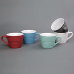 Mugs Olympia Café Aroma gris 230 ml (lot de 6) — DH639