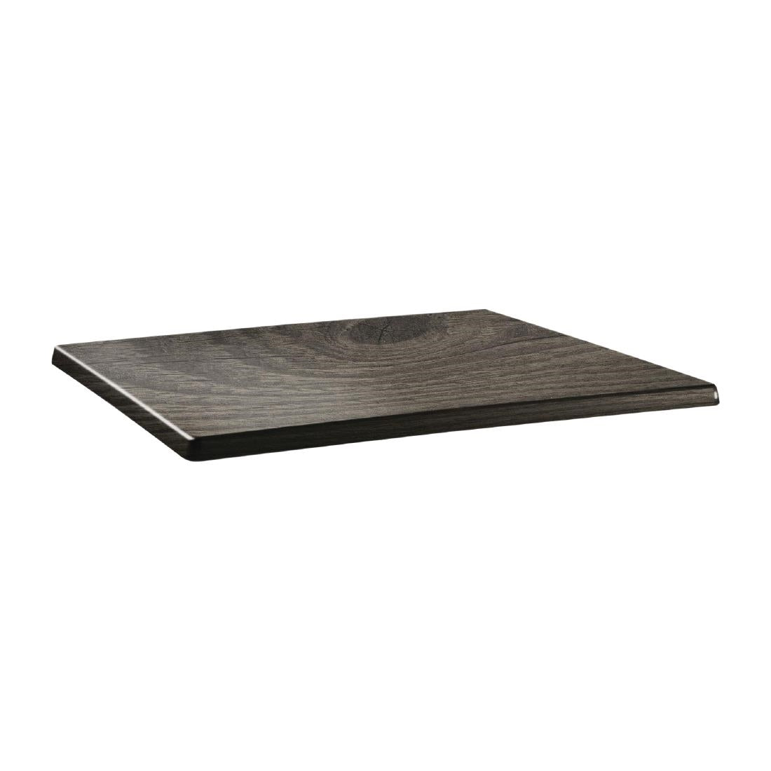 Plateau de table rectangulaire Topalit Classic Line 120x80cm timber — DR959