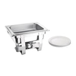 Chafing Dish Milan Olympia GN 1/2 inox - 3,7 L — CN607