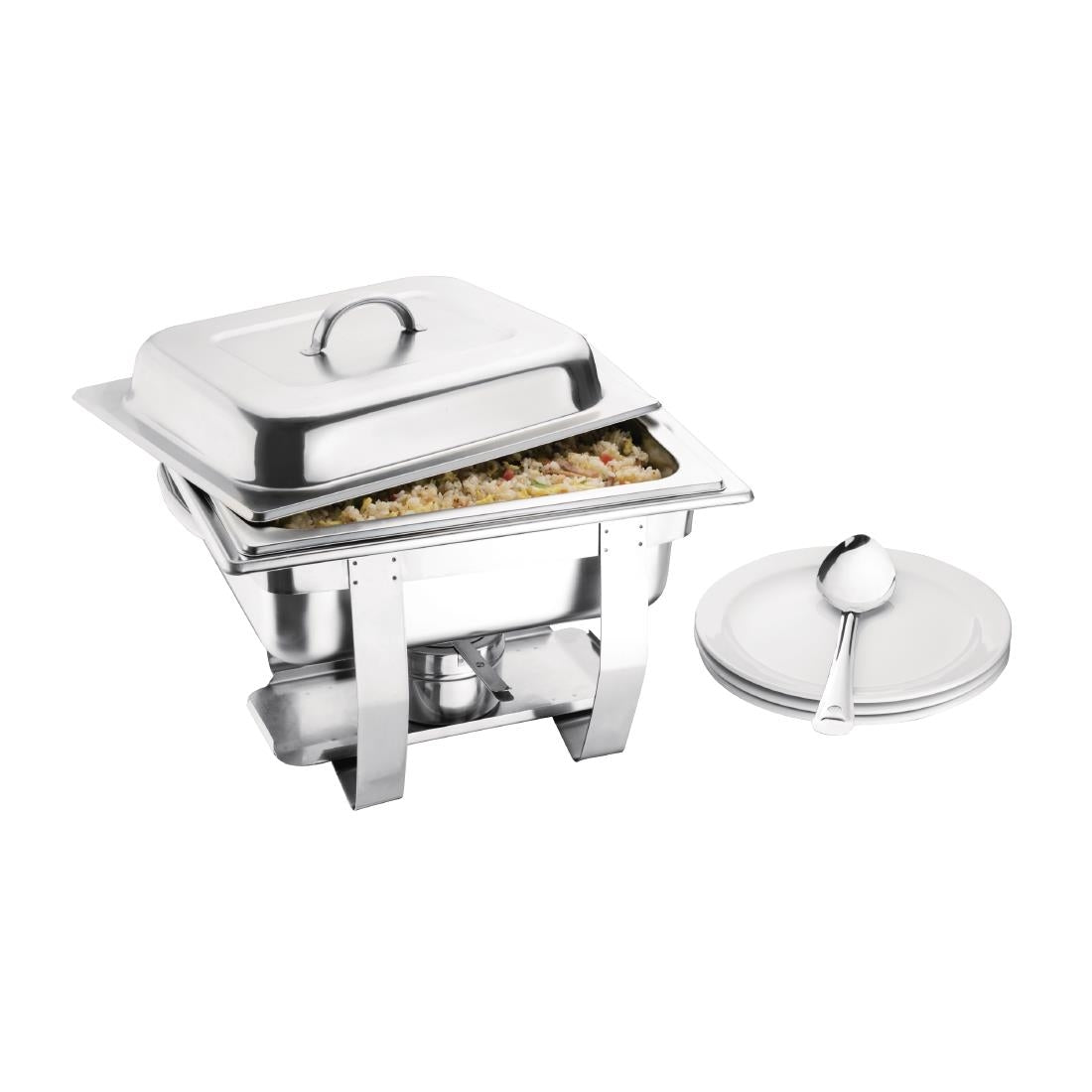 Chafing Dish Milan Olympia GN 1/2 inox - 3,7 L — CN607