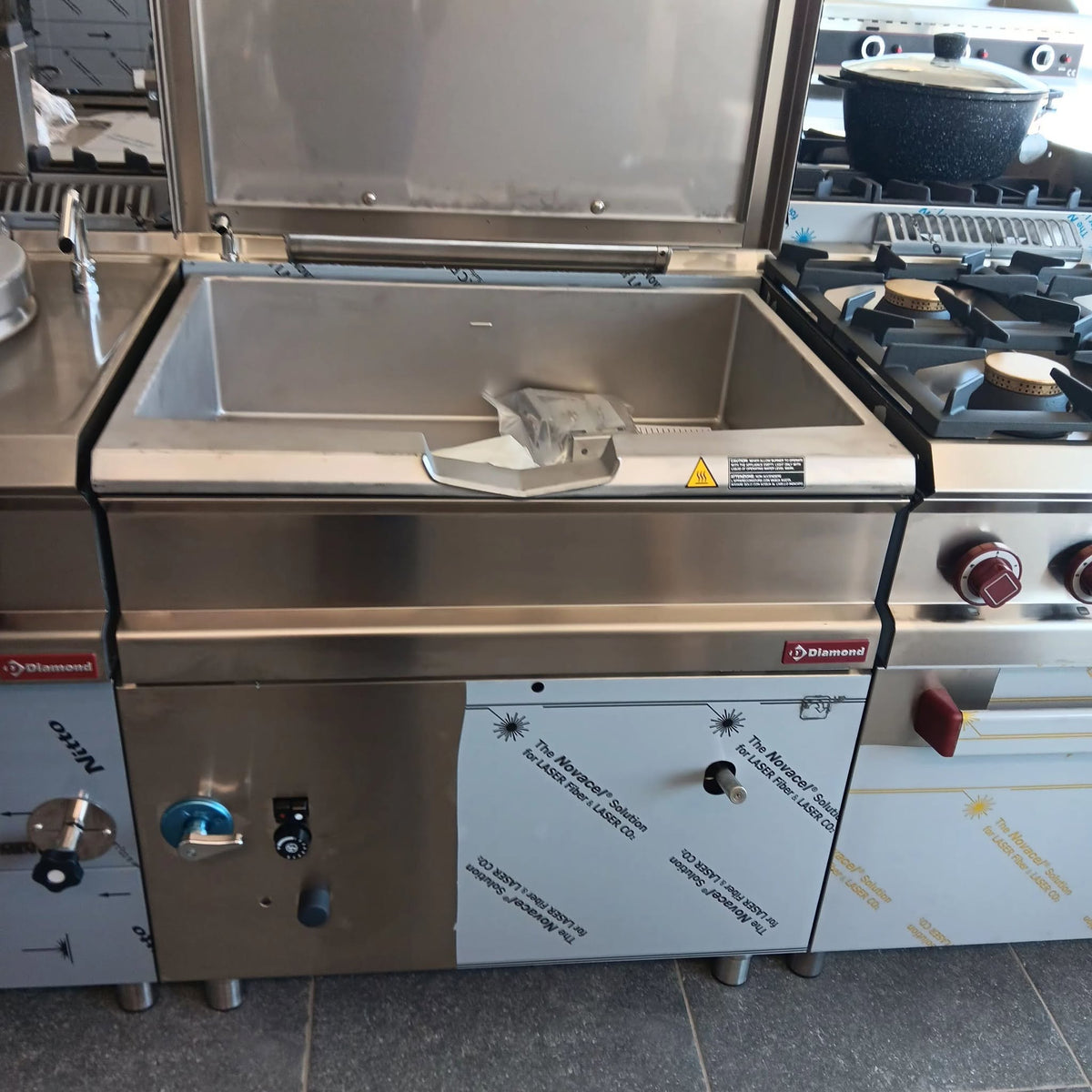 Kantelbare gaskookketel 60L – Rvs kuip | Showmodel
