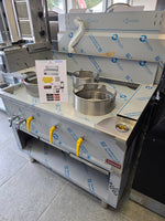 Wokfornuis met 3 branders + watergordijn | Showroommodel