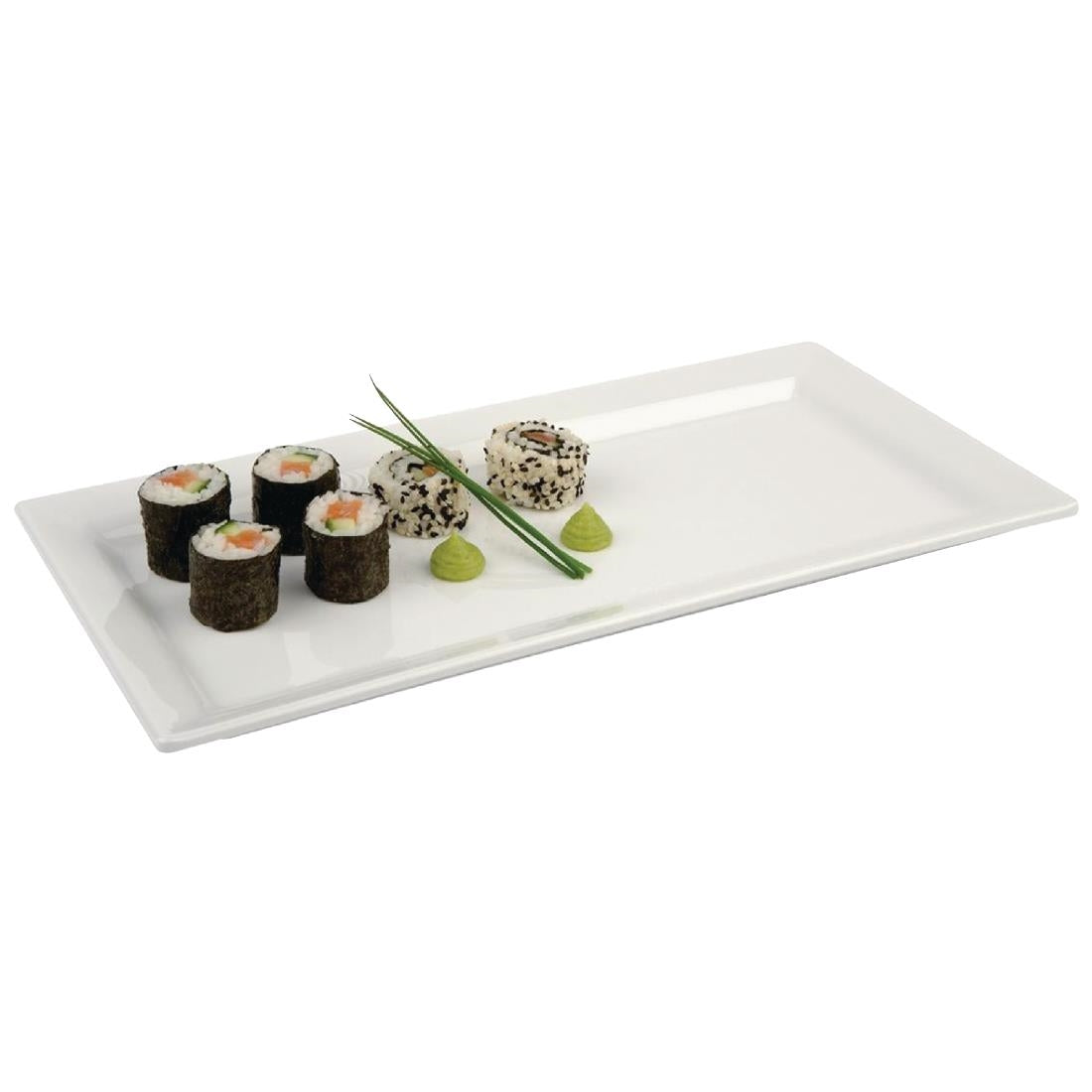 Plateau rectangulaire en mélamine Pure APS 355mm — GF158