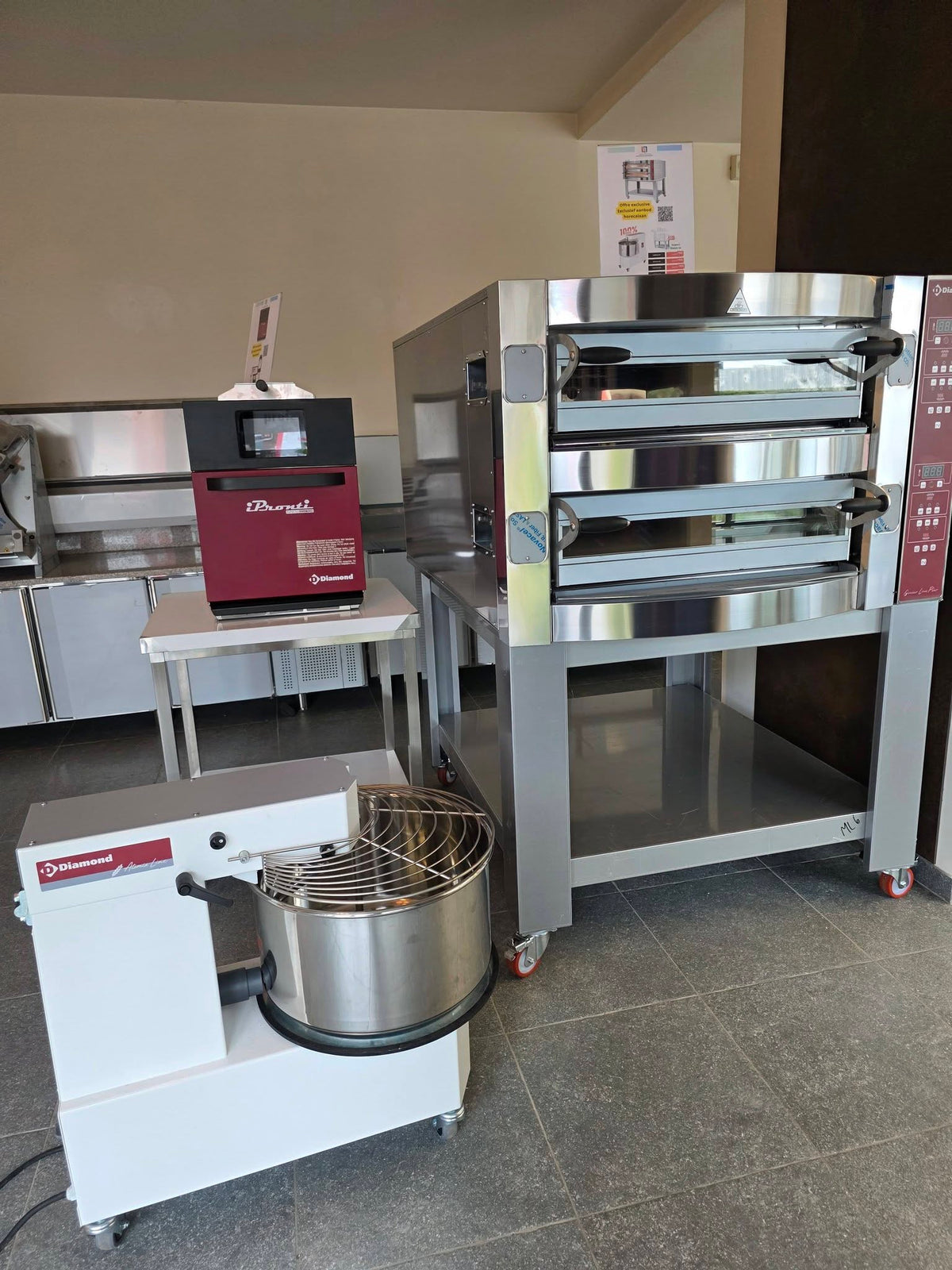 Pizzabakkerspakket Klaar voor Gebruik – Diamond | Showroommodel