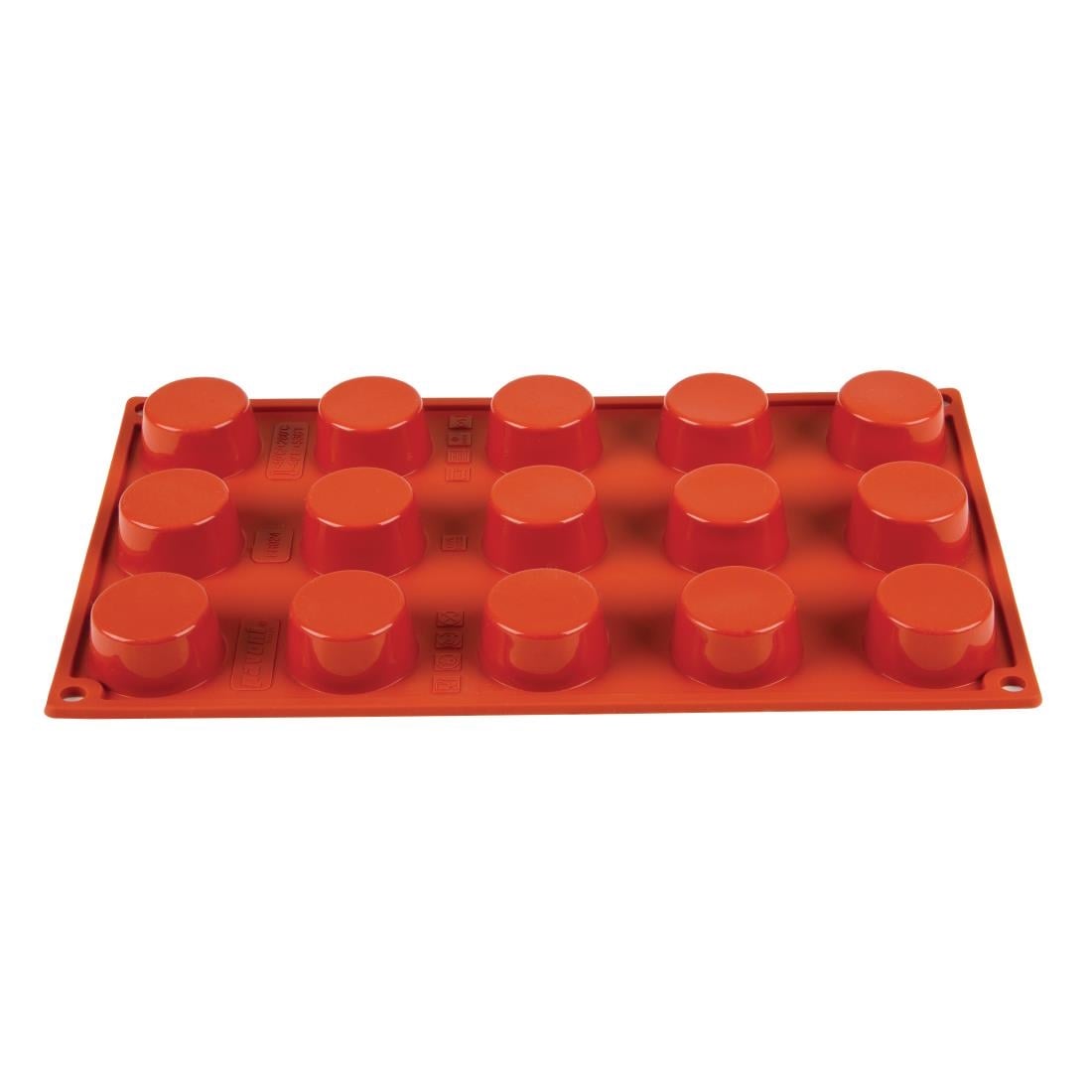 Plaque 15 petits-fours en silicone Pavoni Formaflex — N945