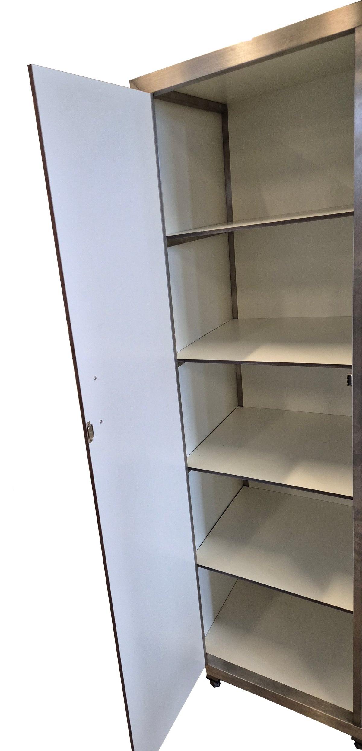 Armoire à vaisselle inox 2 portes 5 niveaux 1280 — Combisteel 7003.0702