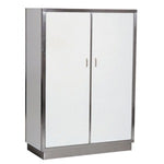 Armoire à vaisselle inox 2 portes 5 niveaux 950 — Combisteel 7003.0701