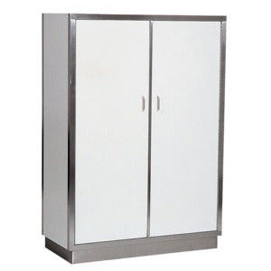 Armoire à vaisselle inox 2 portes 5 niveaux 950 — Combisteel 7003.0701