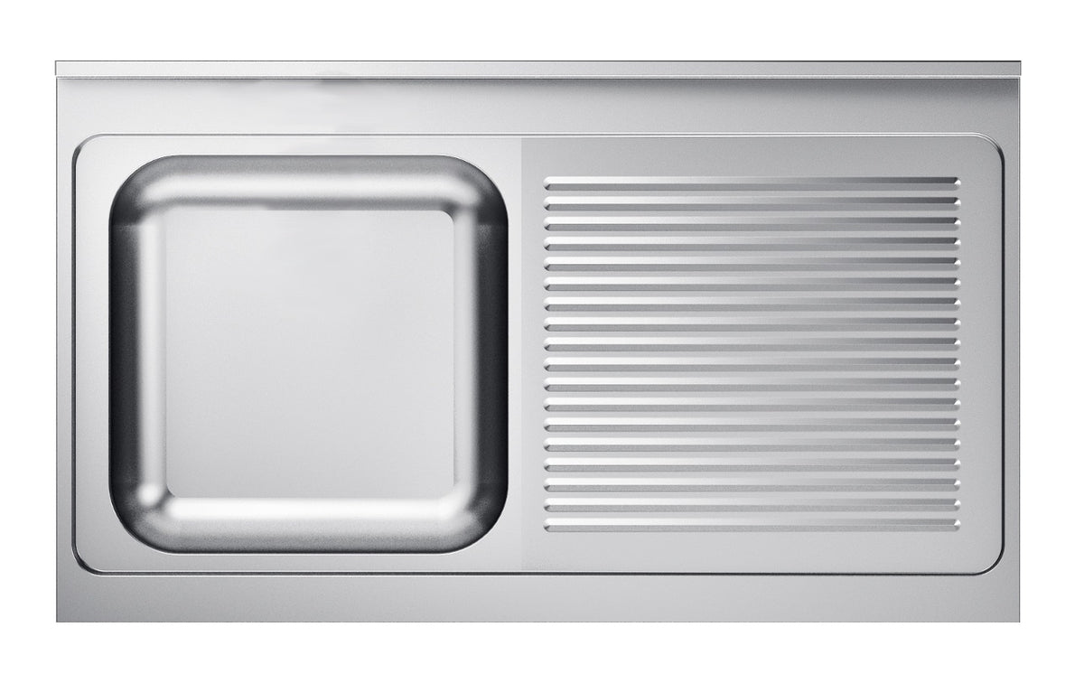 700 évier 1 à gauche 1200 — Combisteel 7013.1120