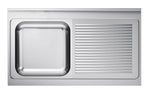 600 évier 1 à gauche 1200 — Combisteel 7013.1310
