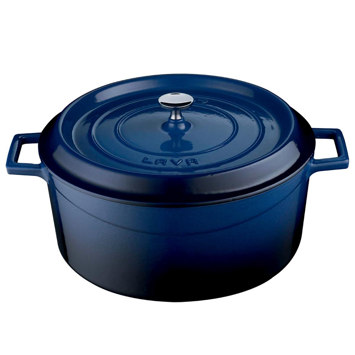 Lava poêle à frire en fonte ø28 bleu — Combisteel 7013.2905