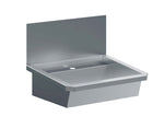 Évier inox 1 robinet 600mm bouchon de vidange et couvercle anti-éclaboussures inclus, à l'exclusion du robinet — Combisteel 7013.4600