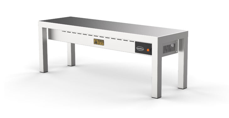 Étagère chauffante en céramique 1 niveaux 1200 3 heaters of 250w — Combisteel 7020.0705