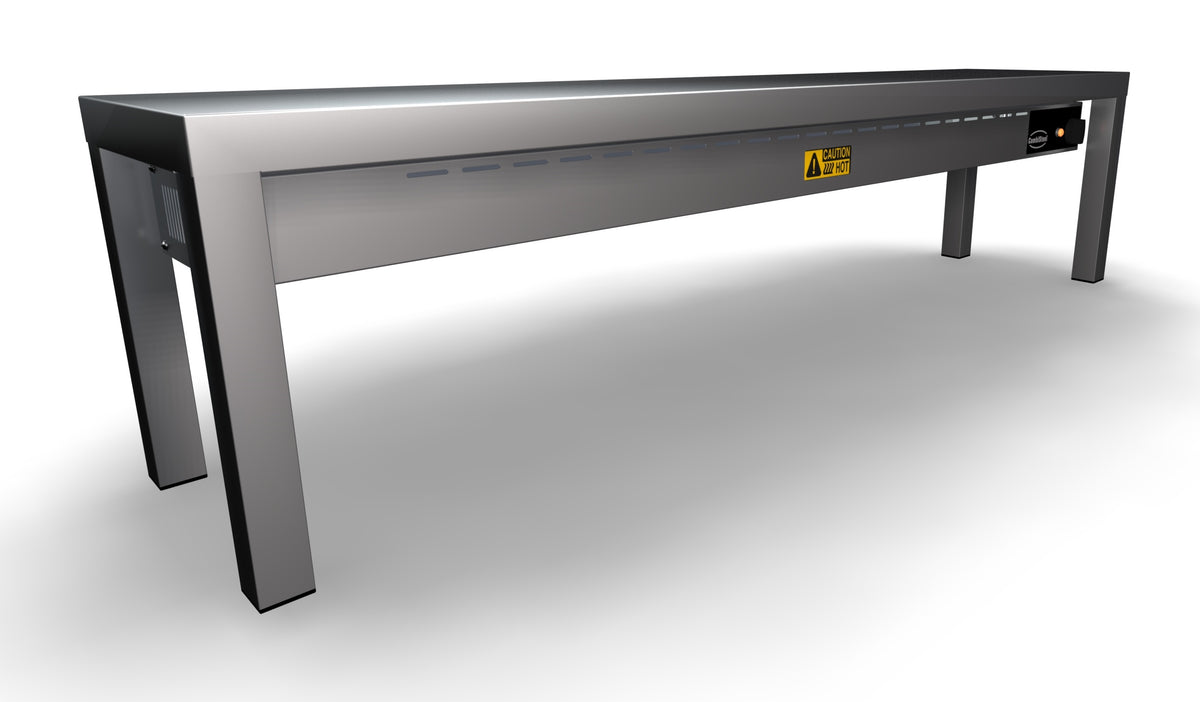 Étagère chauffante en céramique 1 niveaux 1400 4 heaters of 250w — Combisteel 7020.0710