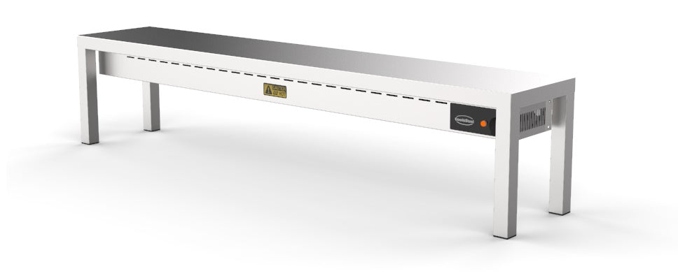 Étagère chauffante en céramique 1 niveaux 1800 5 heaters of 250w — Combisteel 7020.0720