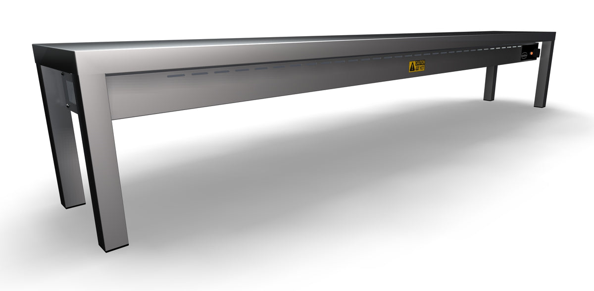 Étagère chauffante en céramique 1 niveaux 2000 6 heaters of 250w — Combisteel 7020.0725