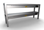 Étagère chauffante en céramique 2 niveaux 1400 8 heaters of 250w — Combisteel 7020.0740