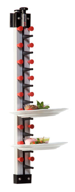 Porte assiettes dressées murale 9 — Combisteel 7036.0013
