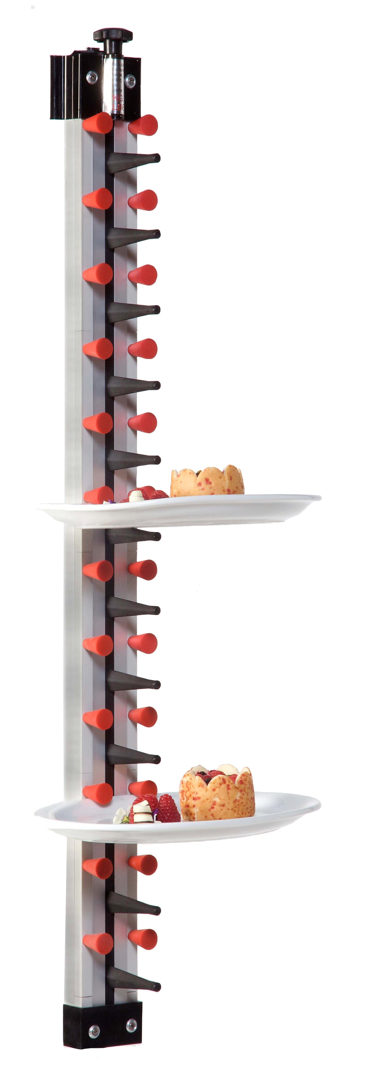 Porte assiettes dressées murale 12 — Combisteel 7036.0015
