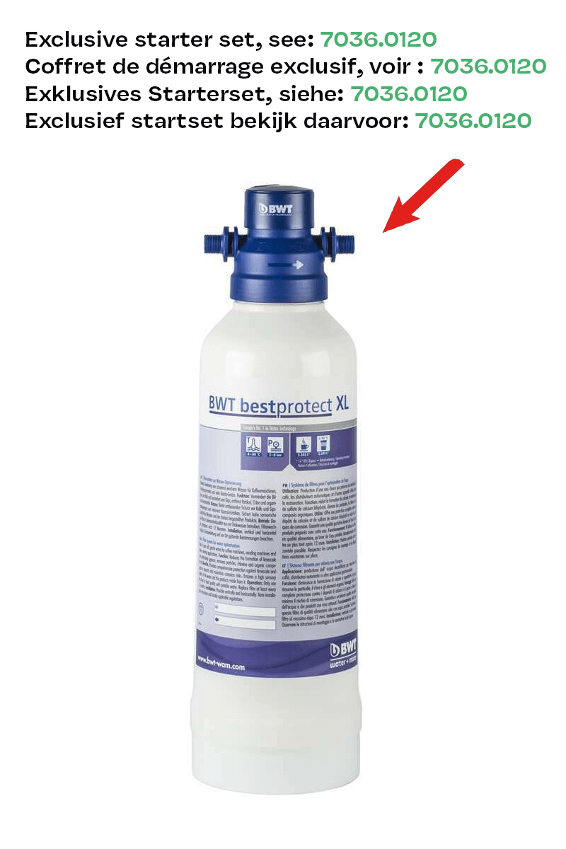 Filtre d'eau — Combisteel 7036.0100