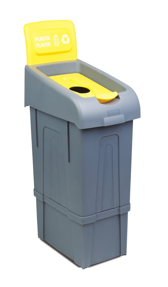Poubelle tri plastique — Combisteel 7048.0075