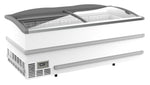 Congélateur bahut blanc pour supermarché tête de gondole dégivrage manuel — Combisteel 7072.0050