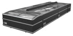 Congélateur bahut pour supermarché noir 2125 dégivrage automatique — Combisteel 7072.0110