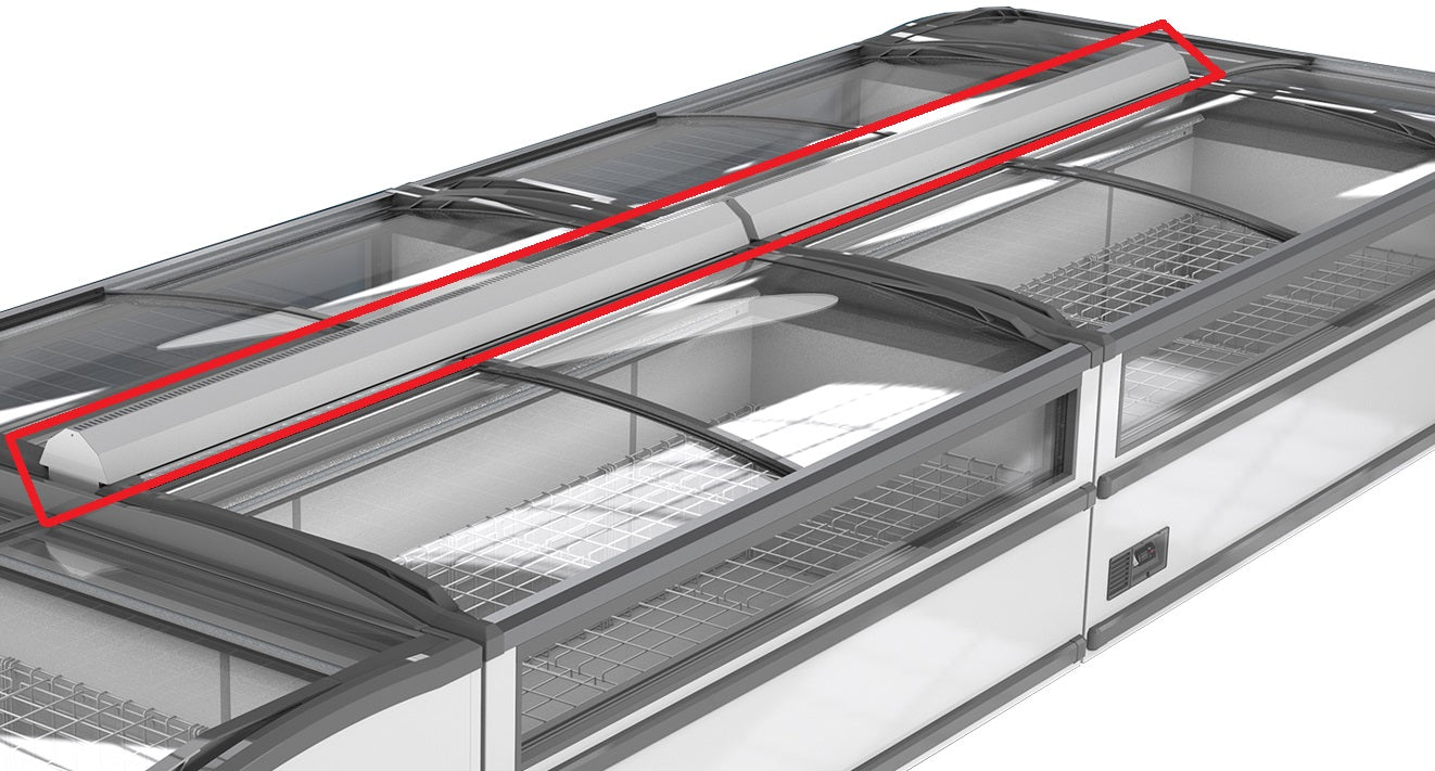 Congélateur bahut connexion blanc 2125 pour 7072.0055 — Combisteel 7072.9035