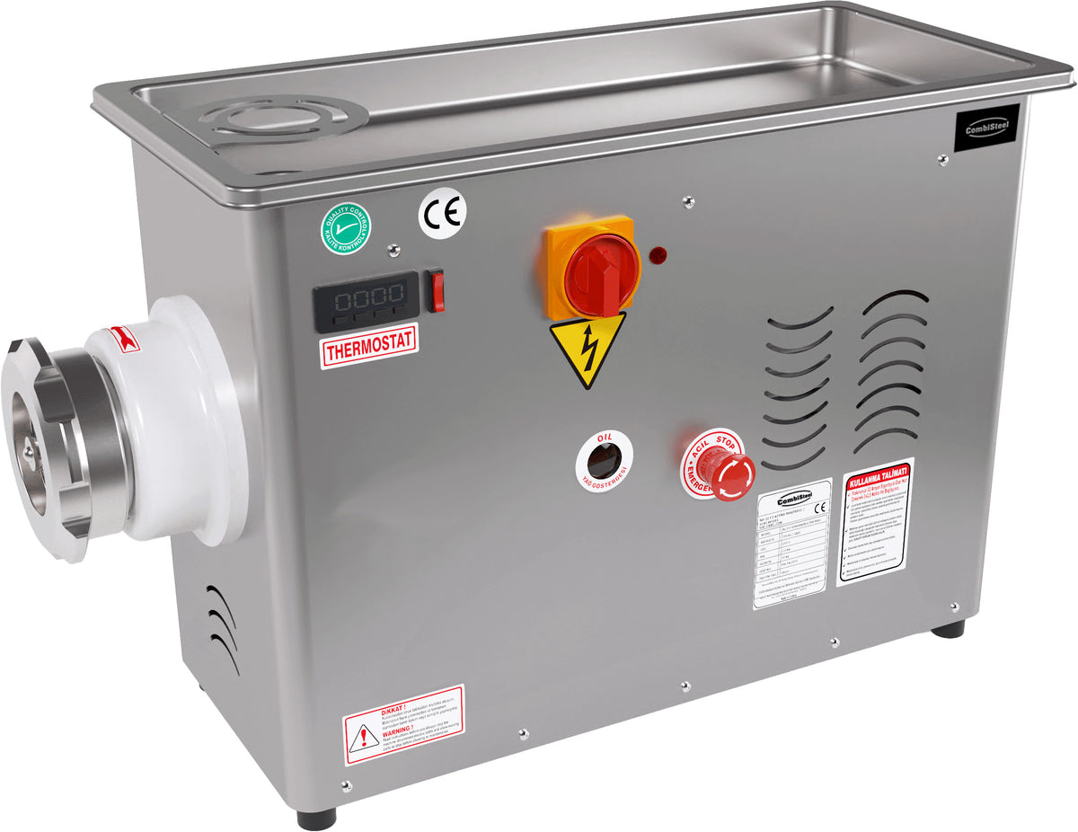 Hachoir 32 - 750kg/h 230v - avec tête fixe réfrigérée — Combisteel 7073.0100