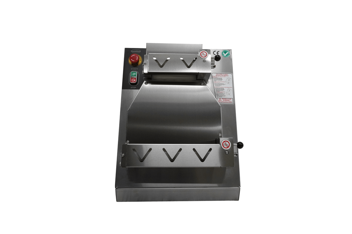 Laminoir à pâte 40cm droit - entièrement inox — Combisteel 7073.0140