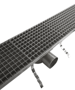 200 caniveau de sol 1144 — Combisteel 7075.0130