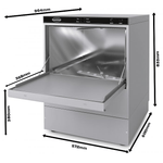 Lave-vaiselle chargement par l'avant ent 500-230 dp avec pompe d'écoulement — Combisteel 7082.0050